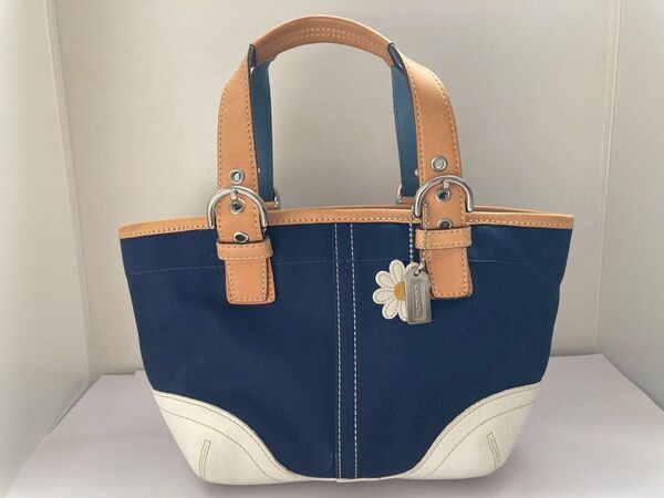 コーチ COACH ハンドバッグ トートバッグ デニム風