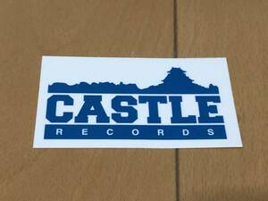 CASTLE RECORDS　ステッカー　新品未使用　罵倒　
