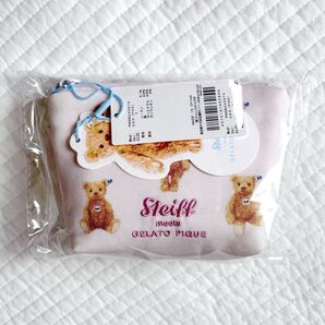 gelato pique Steiff meets gelato pique ティッシュポーチ 新品 ピンク