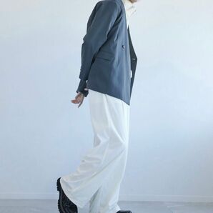 本日、買い物日和です!新品 春夏 aimoha men 未使用 ノーカラージャケットブラックノーカラージャケット ジャケット M