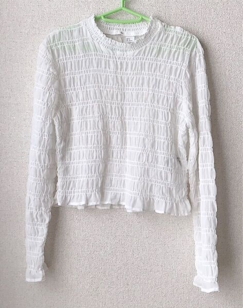 エイチアンドエム シースルーシャツ トップス ブラウス シャツ H&M