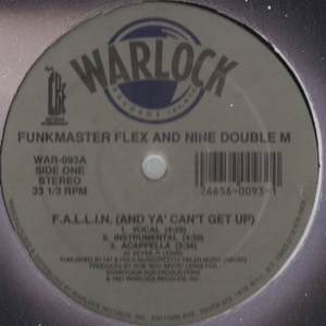 【廃盤12inch】Funkmaster Flex & Nine Double M / F.A.L.L.I.N. (And You Can't Get Up)