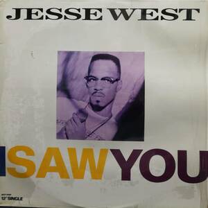 【廃盤12inch】Jesse West / I Saw You