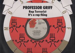 【廃盤12inch】Professor Griff / It's A Rap Thing