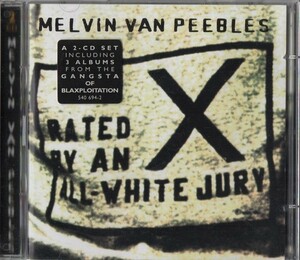 【廃盤2CD】Melvin Van Peebles / X-RATED BY AN ALL-WHITE JURY