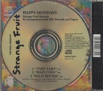 【廃盤CD-SINGLE】HAPPY MONDAYS / THE PEEL SESSIONS_画像2