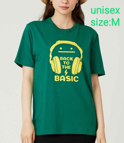バックトゥザベーシックビューティフルシャドー|Tシャツ グリーン M