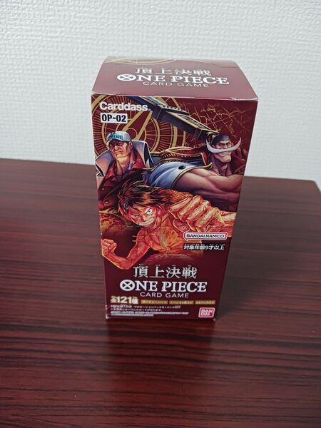 バンダイ (BANDAI) ONE PIECEカードゲーム 頂上決戦【OP-02】(BOX)箱に少しへこみがあり