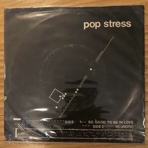 7inch Pop Stress / So Good To Be In Love / Neurotic (1981 Micatube Records A-0001)