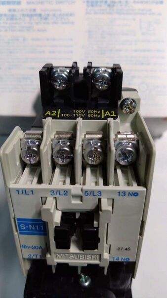 三菱電機 MSO-N11 コイルAC100V (5.2-8A)