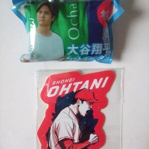 大谷翔平選手 ステッカーとオマケのペットボトルカバー
