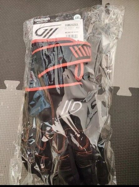 新品 未使用 ゴールドウィン バイク ウィンター グローブ GSM26253 ブラック オレンジ XXL 秋冬 防寒 防水透湿