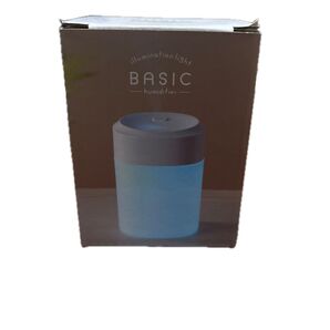 BASIC イルミネーションライト付き加湿器 ブルー系 未使用