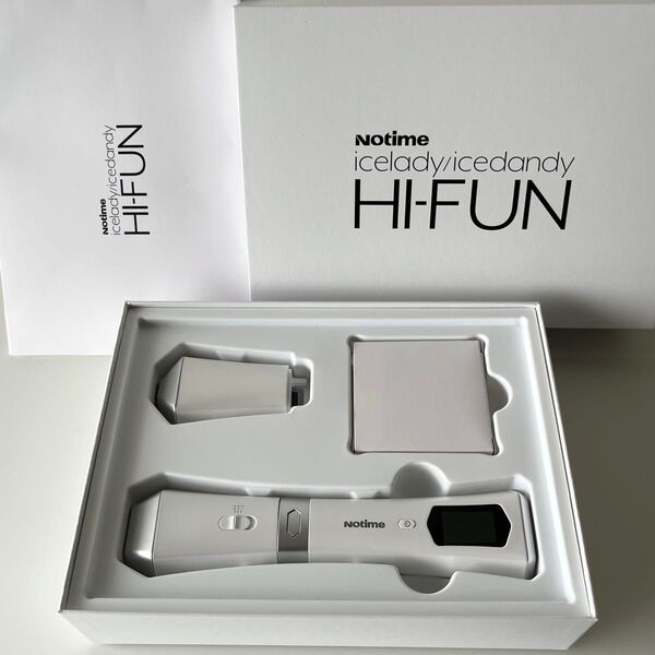 ノータイム HI-FUN ハイフン 家庭用超音波美顔器 SKB-2208