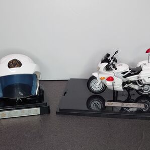 交通警察隊白バイ&ヘルメットセット