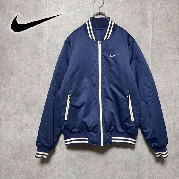 ナイキ スタジアム ブルゾン 中綿 NIKE ジャケット 古着 S