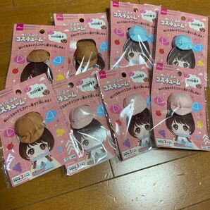 ぬいぐるみコスチューム ツバ付帽子 8個セット