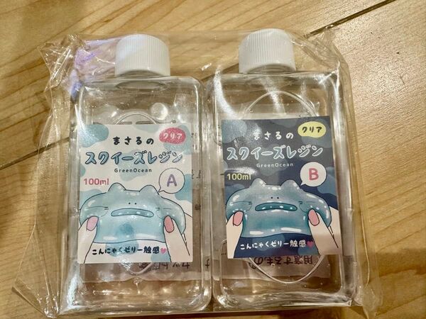 まさる スクイーズレジン こんにゃくゼリー食感 隠れ工房 Green Ocean