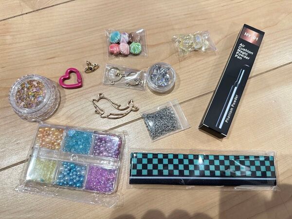 クーポン利用可 隠れ工房 GreenOcean オリジナル レジン封入素材 パーツ まとめ売り