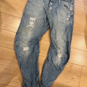 G-STAR RAW ルーズ テーパード デニムパンツ イタリア製