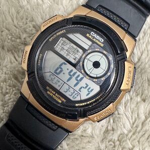 CASIO カシオ AE-1000W スタンダード デジタル クォーツ ゴールド