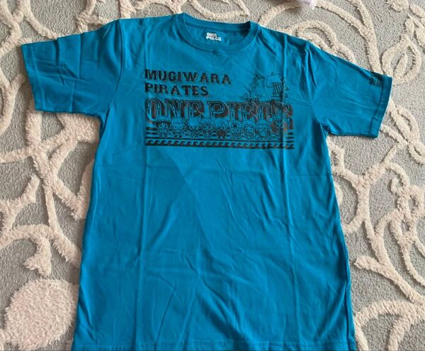 新品 ONE PIECE Tシャツ Lサイズ ブルー 綿100