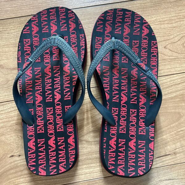 【美品】エンポリオ・アルマーニ ビーチサンダル 27.5㎝ ビーサン
