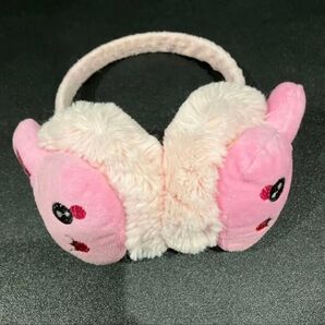 うさぎ 耳あて ピンク イヤーマフ