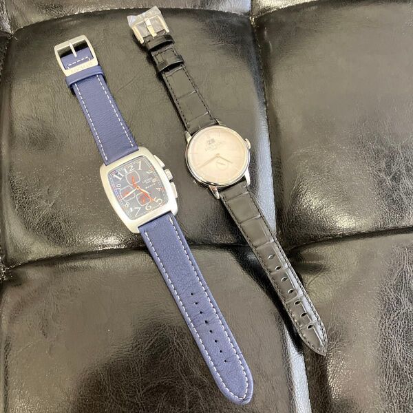 中古品 長期保管品 LOCKMAN ロックマン 時計 2本セット
