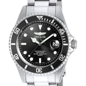 インビクタ 腕時計 Pro Diver 石英 37.5mm ブラックダイヤル 8932OB 並行輸入品 200m耐水