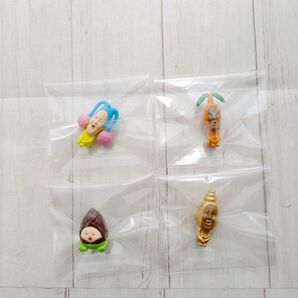 こびとづかん 入浴剤 フィギア 山や森林のコビト 4種類