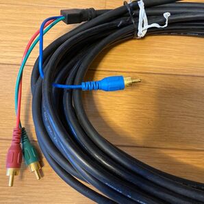 長いAVコンポジット ケーブル 10m