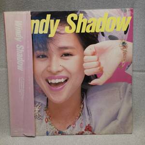 【LP レコード】まとめ発送可◆松田聖子◆Windy Shadow 28AH1800◆CBSソニー◆帯付/昭和 アイドル/現状品/A10