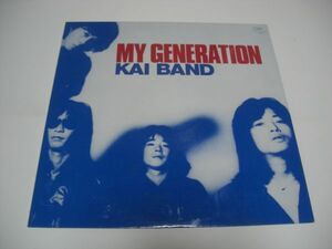 ◇甲斐バンド / MY GENERATION / LPレコード ◇