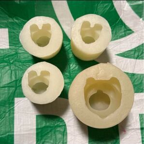 シリコンモールド 熊 クマ キャンドル 4点セット