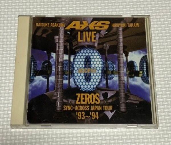 access LIVE CD ZEROS ライブ音源 浅倉大介 貴水博之
