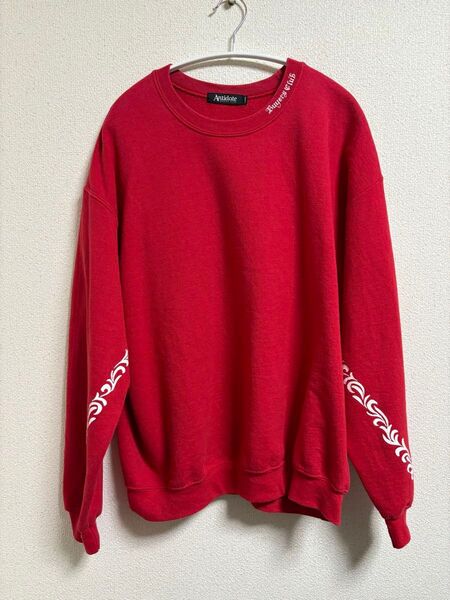ANTIDOTE BUYERS CLUB スウェット レッド Lサイズ