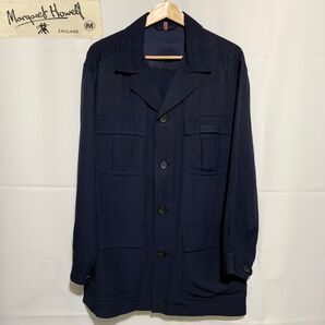 MARGARET HOWELL 旧ロゴ レーヨンリネン ジャケット