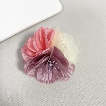 コサージュ ブローチ スカーフ留め フラワー 花 フォーマル 入学 卒業