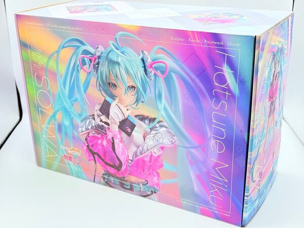 【未開封】 初音ミク 初音ミク with SOLWA 1/7スケール プラスチック製 塗装済み完成品フィギュア