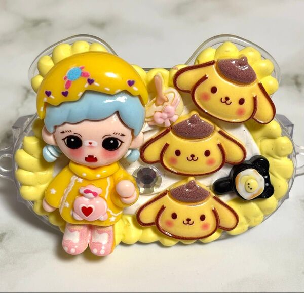 ゾラスマホクリップ BABY ZORAA サンリオ ポムポムプリン