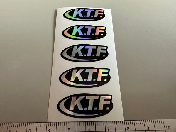 KTF official ホログラム ステッカー 5枚