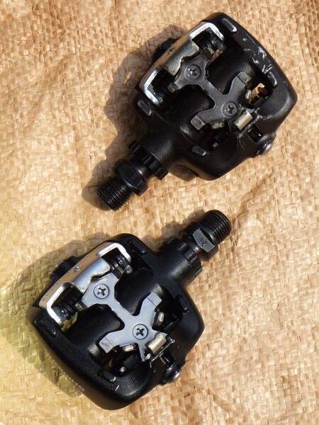 SHIMANO PD-M525 シマノ初代SPDペダル 整備済