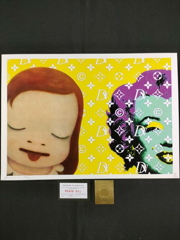 Yahoo!オークション -「death nyc 世界限定100枚 アートポスター Yahoo!オークション -「death nyc 世界限定100枚 アートポスター