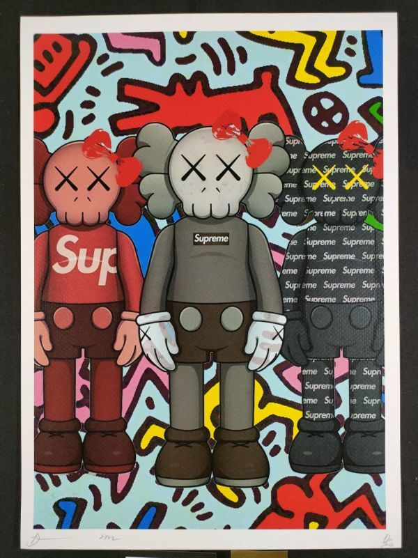 Yahoo!オークション -「カウズ kaws ポスター」(シルク Yahoo!オークション -「カウズ kaws ポスター」(シルク