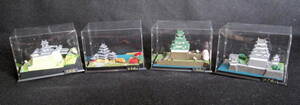 *[ castle . model ][ japanese name castle (4 kind )].. company | Edo castle | Matsumoto castle | Kochi castle | Osaka castle |