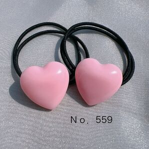 レジンヘアゴム ハンドメイド 髪ゴム シンプル