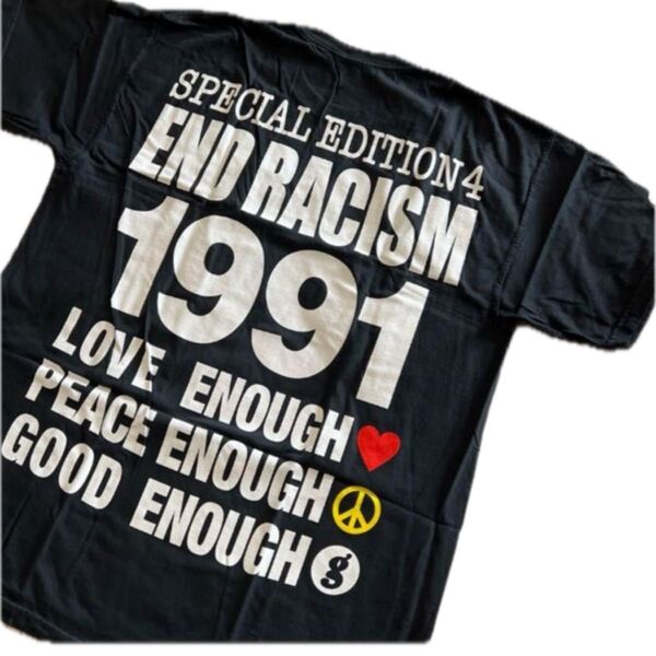 END RACISM 1991 SPECIAL EDITION4 Tシャツ