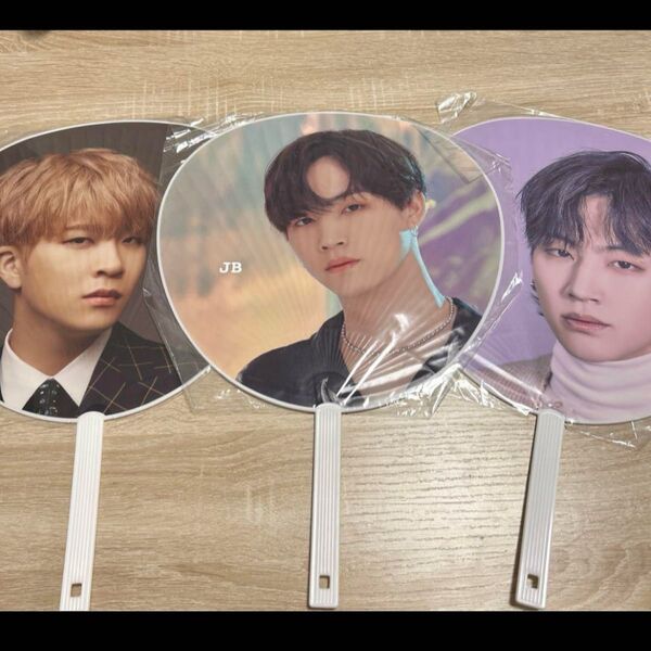GOT7 うちわ JB ジェボム ヨンジェ