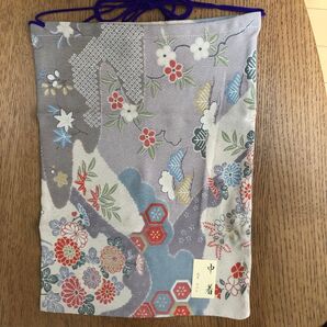 浅草 おがわ 巾着袋 正絹 和装小物 昭和レトロ